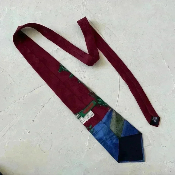 Vintage Tabasco Halloween Costume Tie 100% Silk Made in USA - Picture 3 of 9